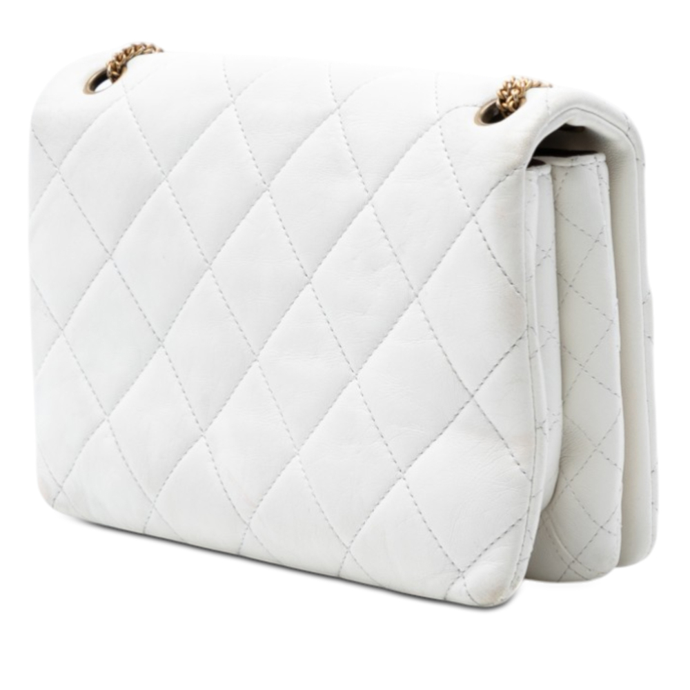Pre-Loved Chanel CC Quilted Lambskin Looping Chain Flap - Picture 2 of 7